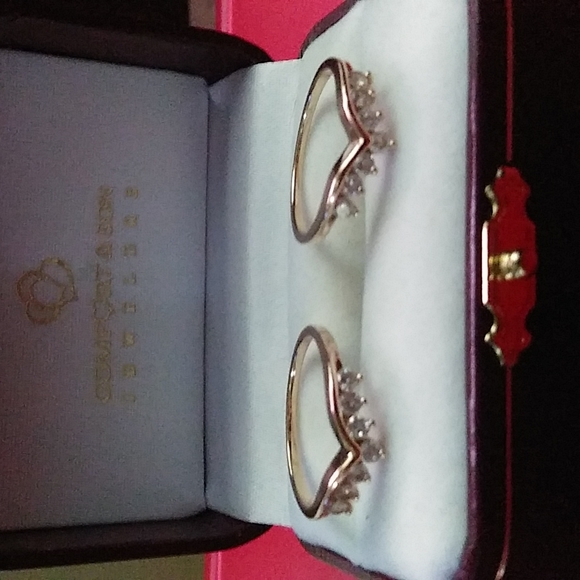 14K SOLID Yellow GOLD Ring Guard / Enhancers - Picture 3 of 17